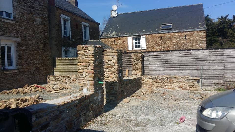 Bardage bois horizontal sur maison