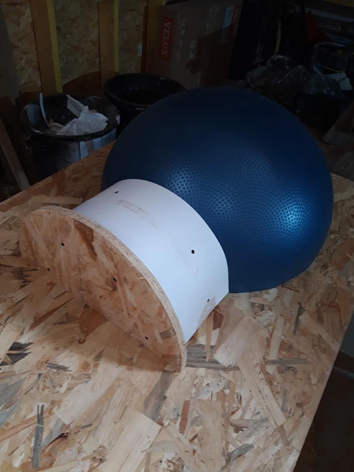 Atelier — coffrage complet assemblé (ballon + arceau)