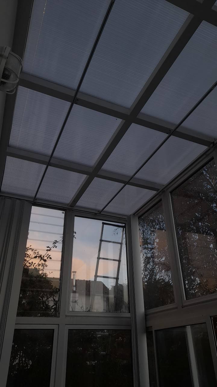 Véranda aluminium rénovée